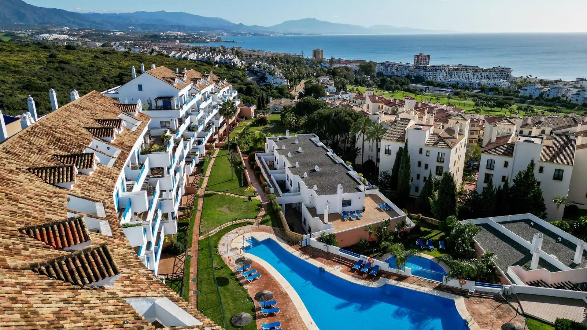 Sea View Apartment With Great Terrace And 4 Pools - Duquesa Suites 308 Manilva Spain